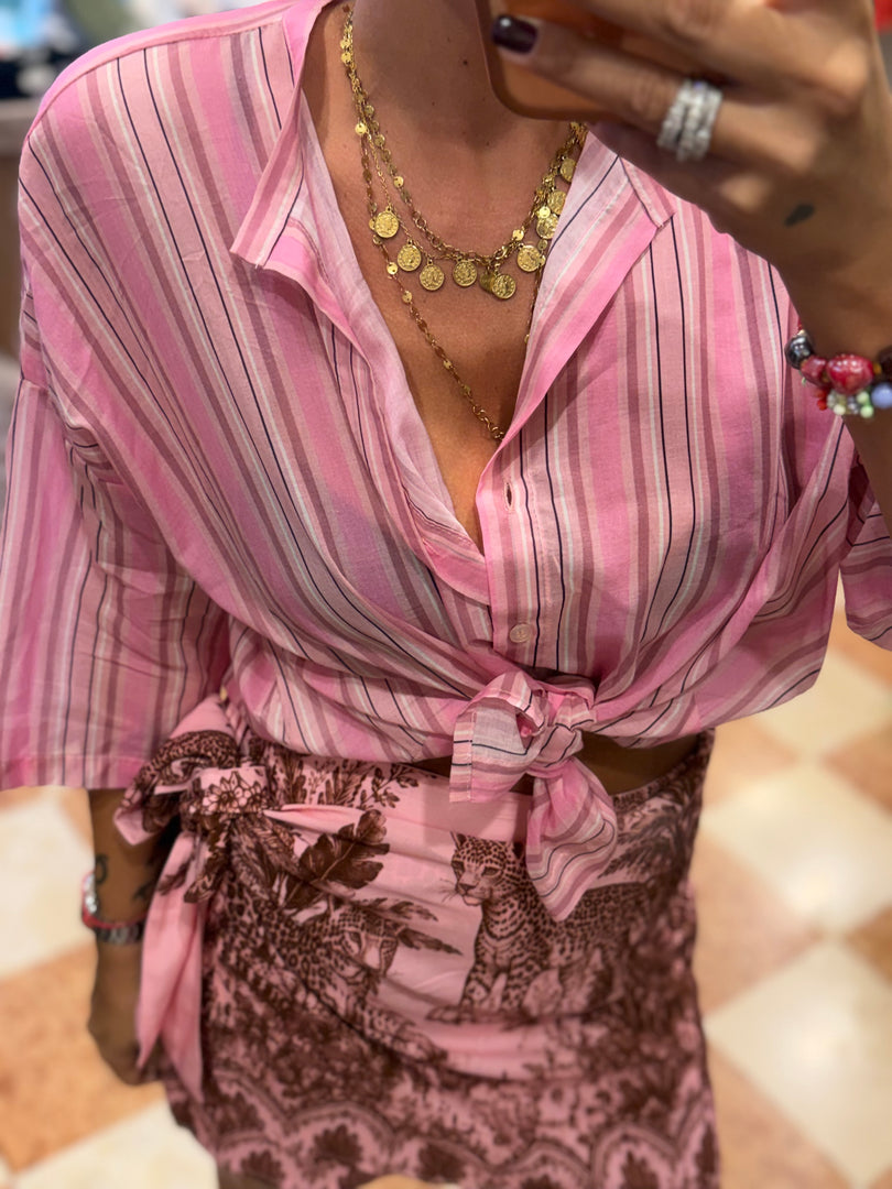 NEW camicia rosa