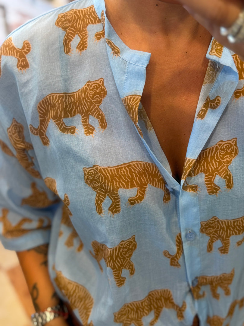 NEW camicia tigre