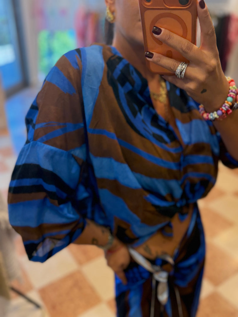 NEW camicia bluette