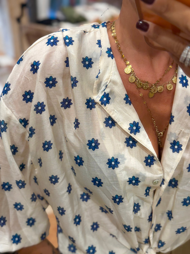 NEW camicia fiori