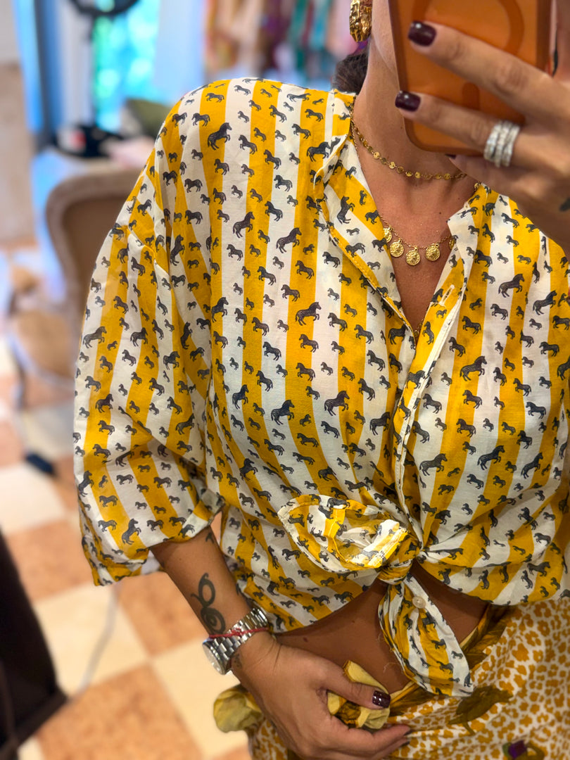 NEW camicia zebre