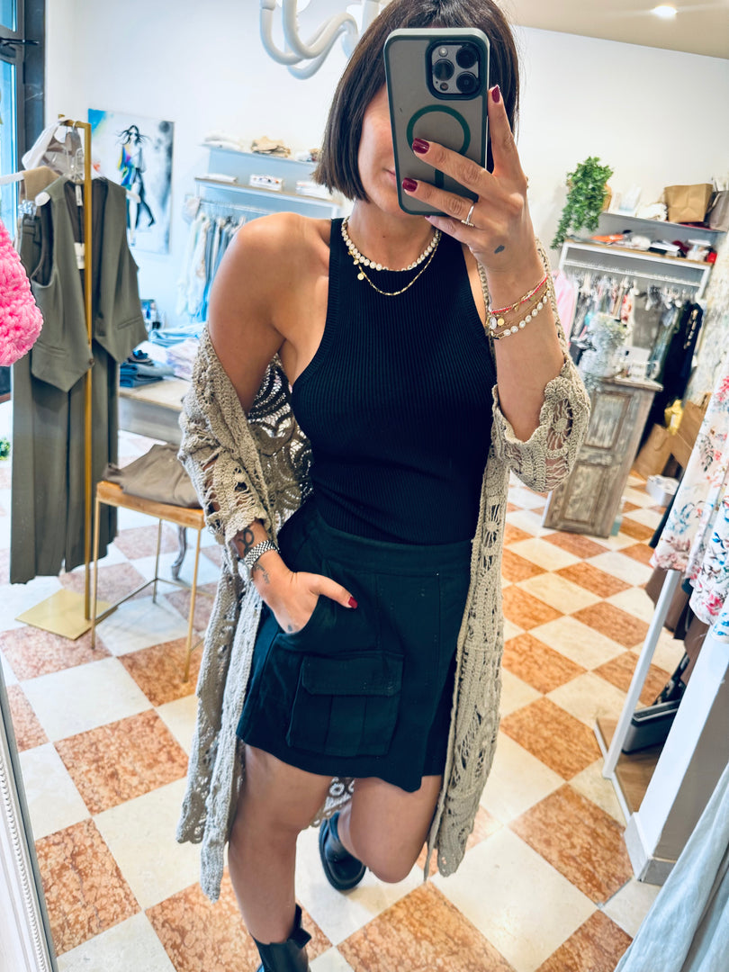 NEW cardigan tensione in